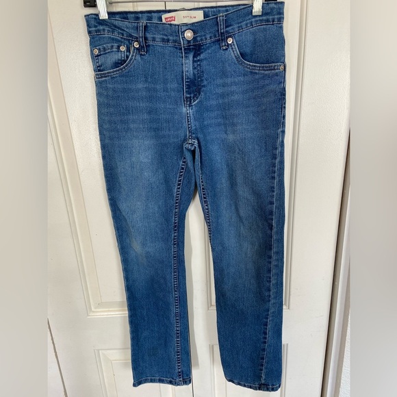 Levi’s 511 Slim Adjustable Waist Girls size 14 Jeans - Picture 1 of 12